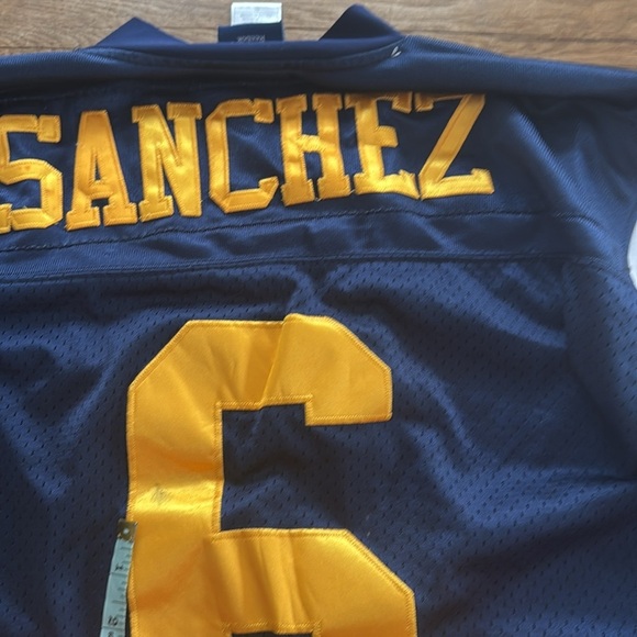 Reebok New York Jets Jersey Mark Sanchez NFL 50th Anniversary Edition - Picture 8 of 9